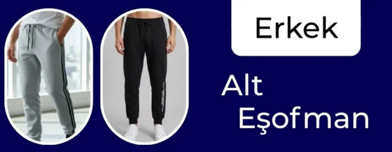 Erkek Alt Eşofman